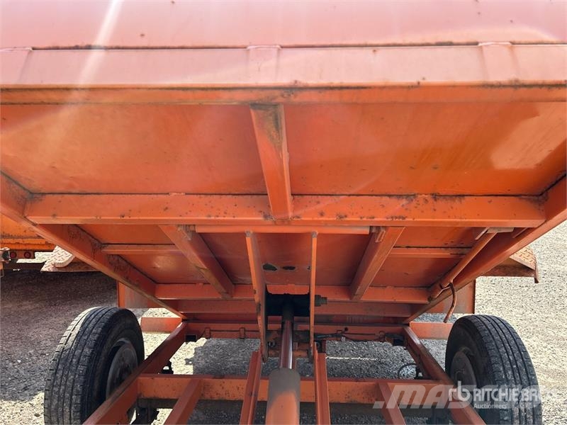 Miska 8 ft S/A Dump Utility Trailer Bañera