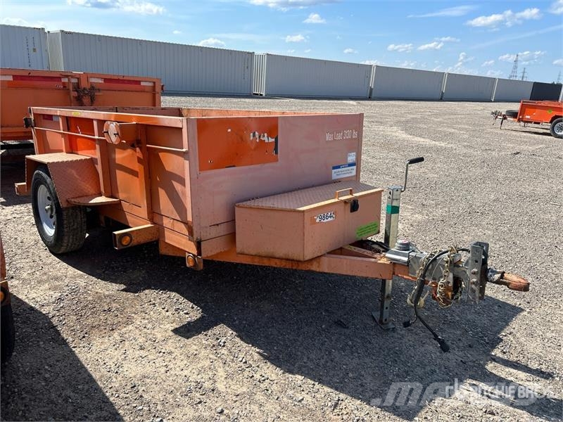 Miska 8 ft S/A Dump Utility Trailer Bañera