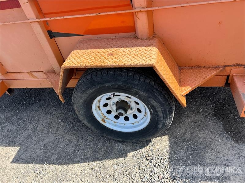Miska 8 ft S/A Dump Utility Trailer Bañera