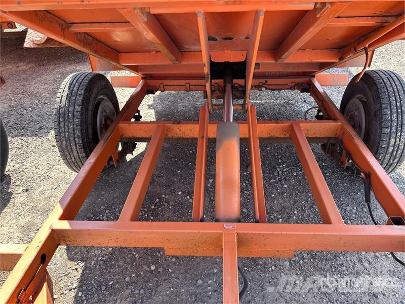 Miska 8 ft S/A Dump Utility Trailer Bañera