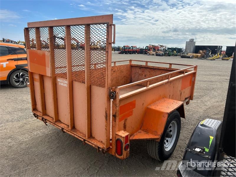 Miska 8 ft S/A Utility Trailer Egyéb pótkocsik