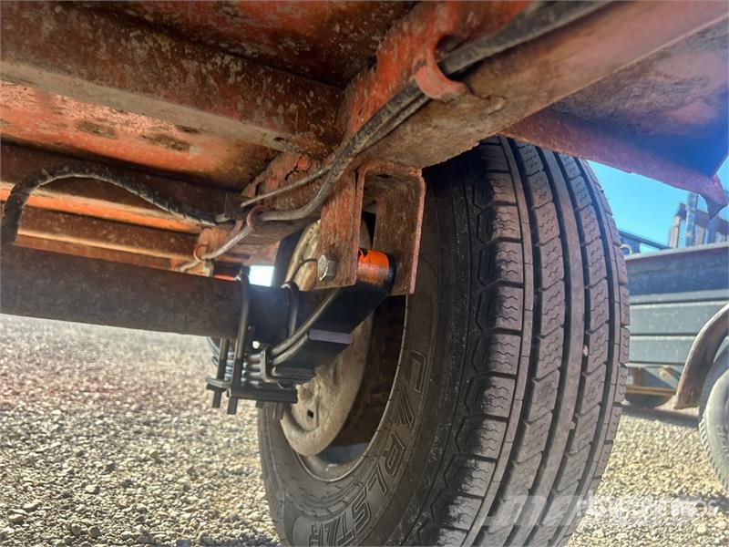 Miska 8 ft S/A Utility Trailer Інші причепи