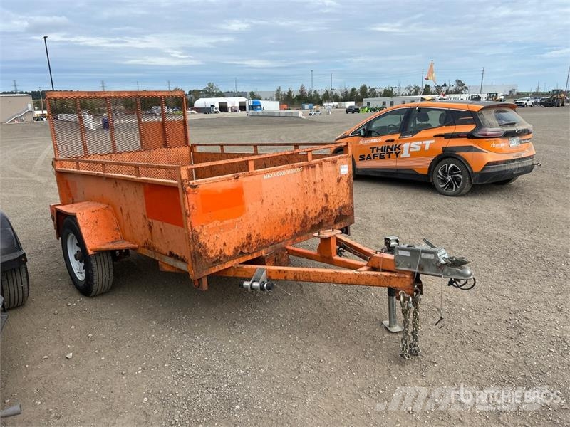 Miska 8 ft S/A Utility Trailer Egyéb pótkocsik