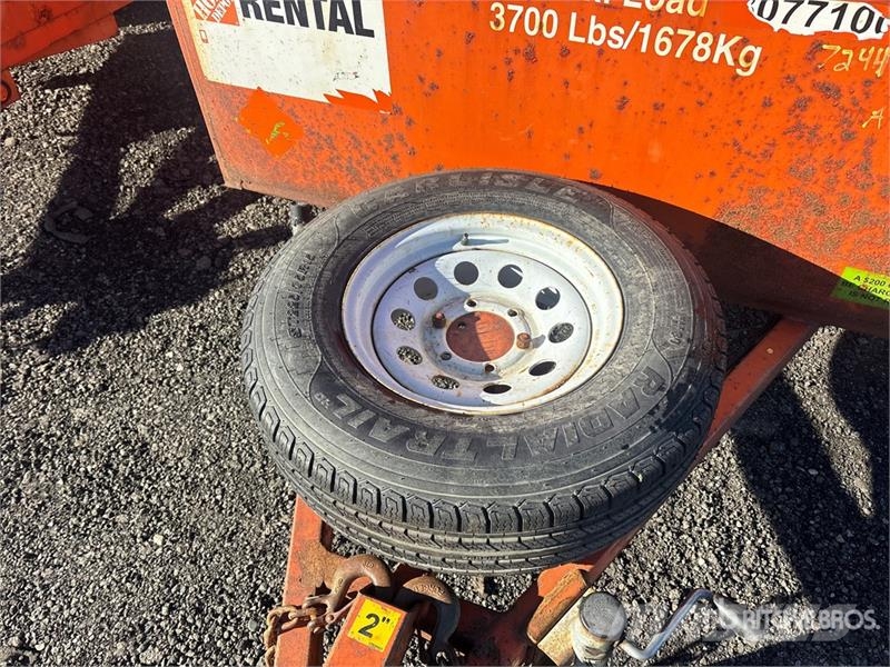 Miska 8 ft S/A Utility Trailer Muud haagised