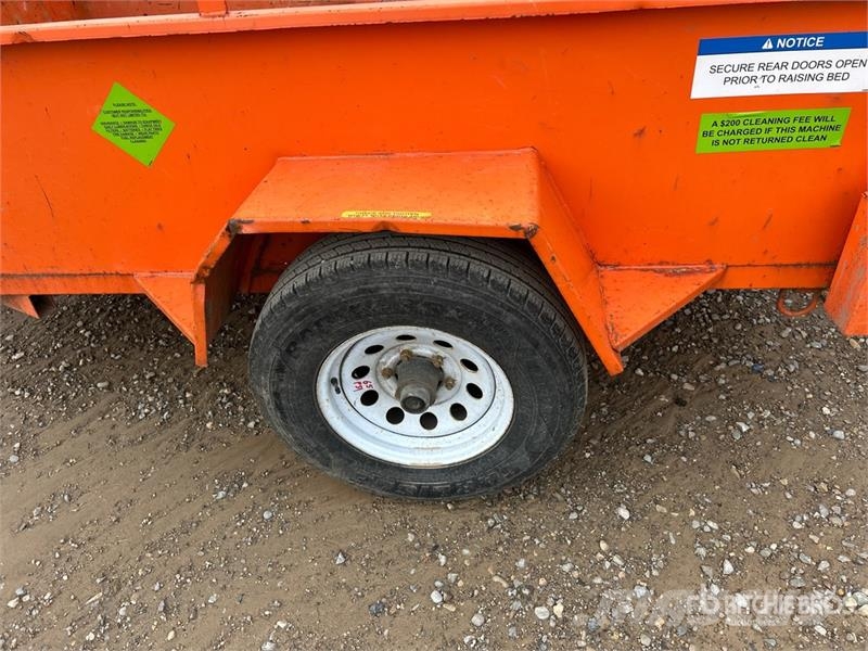 Miska 8 ft S/A Utility Trailer Ostale prikolice