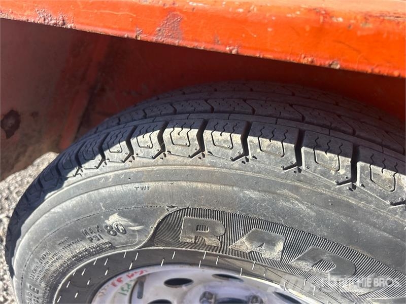 Miska 8 ft S/A Utility Trailer Інші причепи