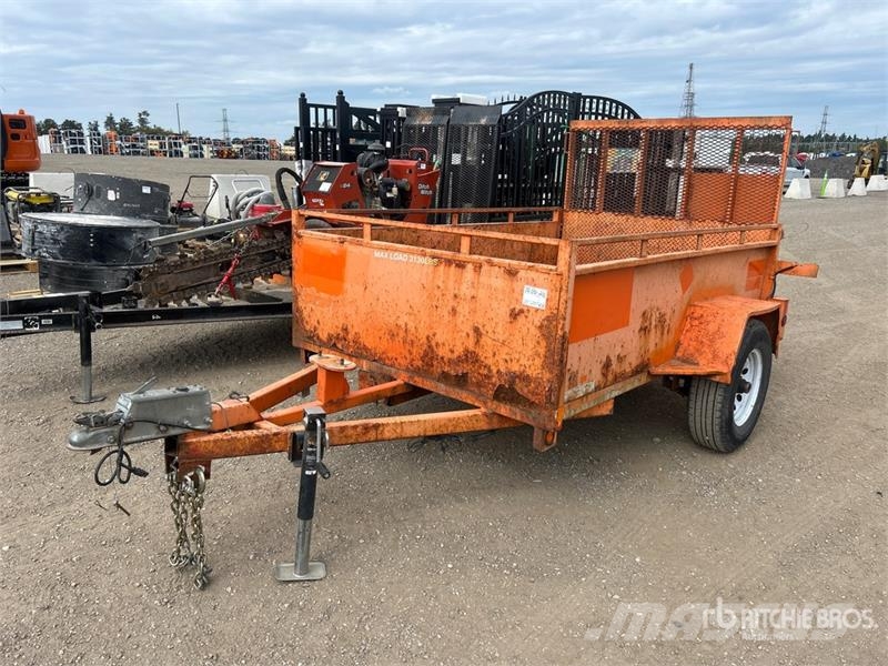 Miska 8 ft S/A Utility Trailer Egyéb pótkocsik