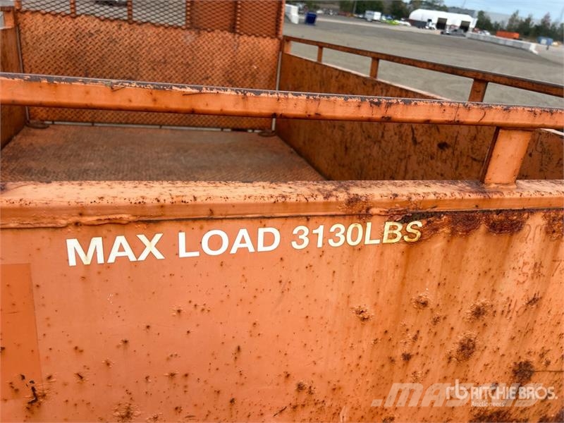 Miska 8 ft S/A Utility Trailer Egyéb pótkocsik