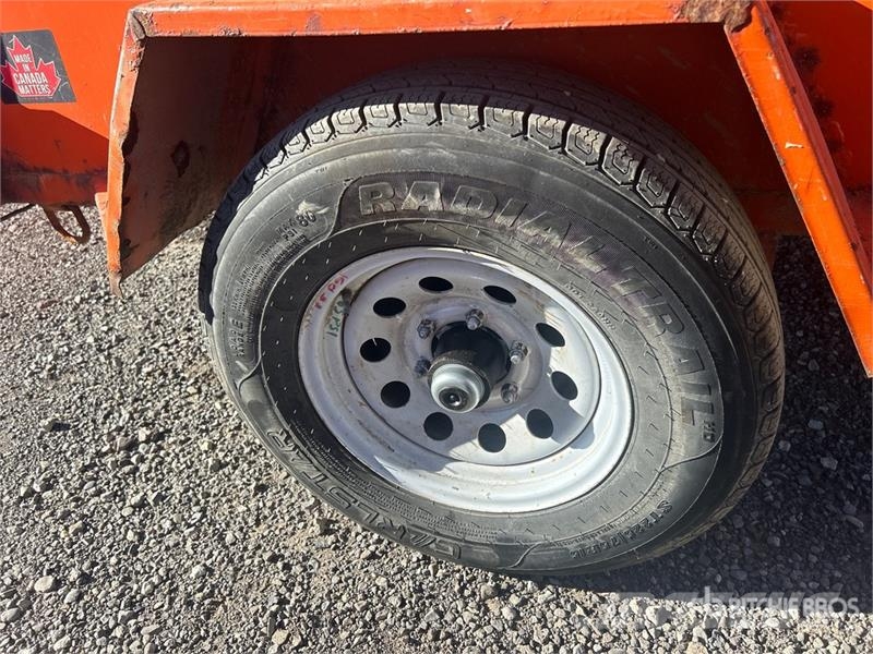 Miska 8 ft S/A Utility Trailer Інші причепи