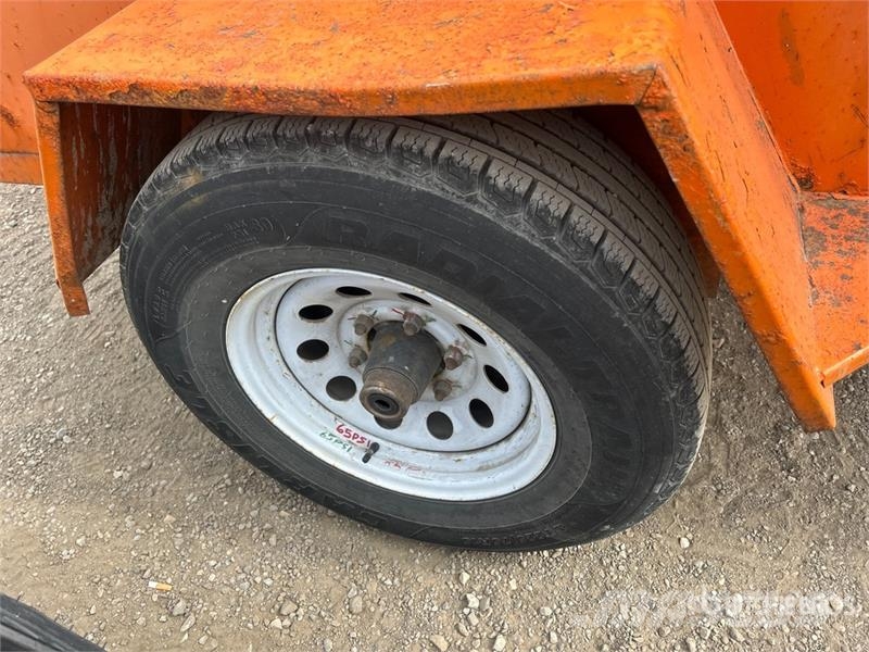 Miska 8 ft S/A Utility Trailer Egyéb pótkocsik
