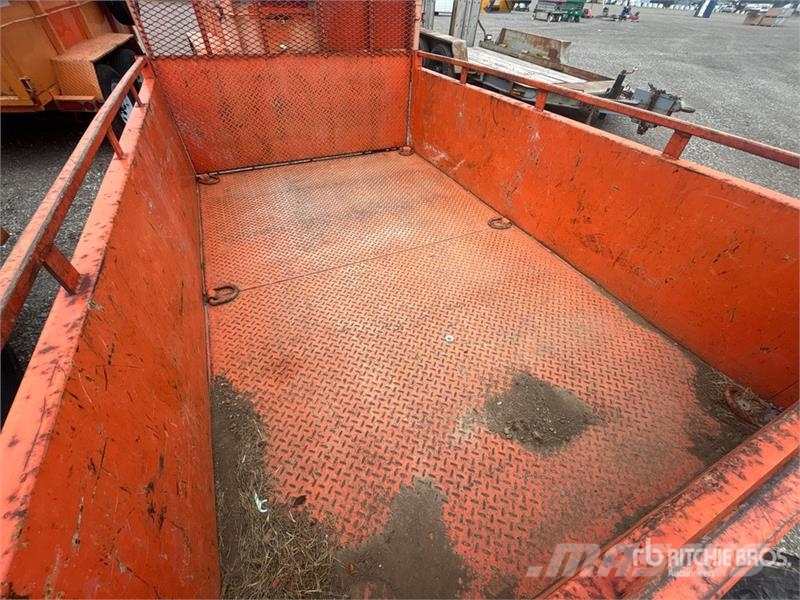  Miska 8 ft S/A Utility Trailer Други ремаркета