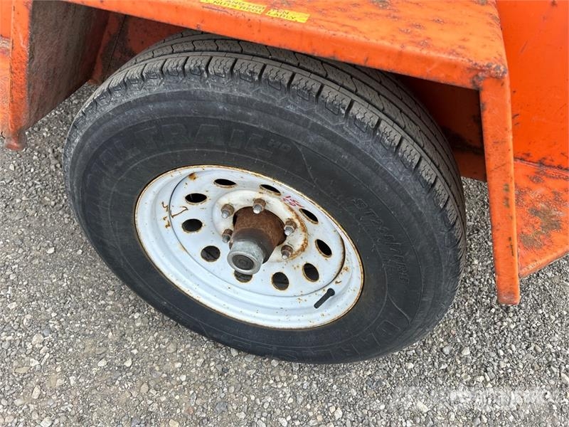  Miska 8 ft S/A Utility Trailer Други ремаркета