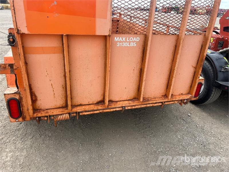 Miska 8 ft S/A Utility Trailer Egyéb pótkocsik
