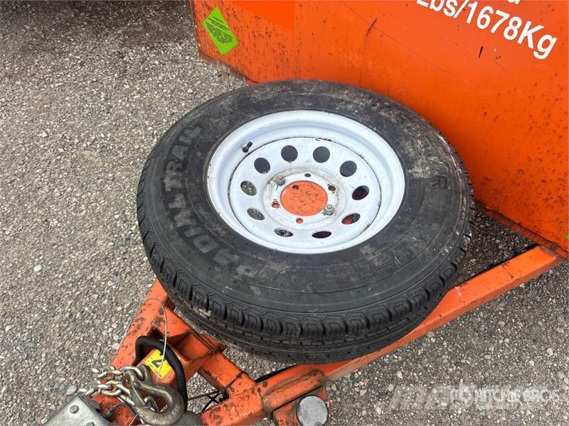  Miska 8 ft S/A Utility Trailer Други ремаркета