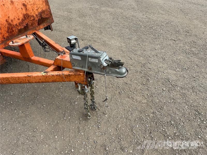 Miska 8 ft S/A Utility Trailer Egyéb pótkocsik