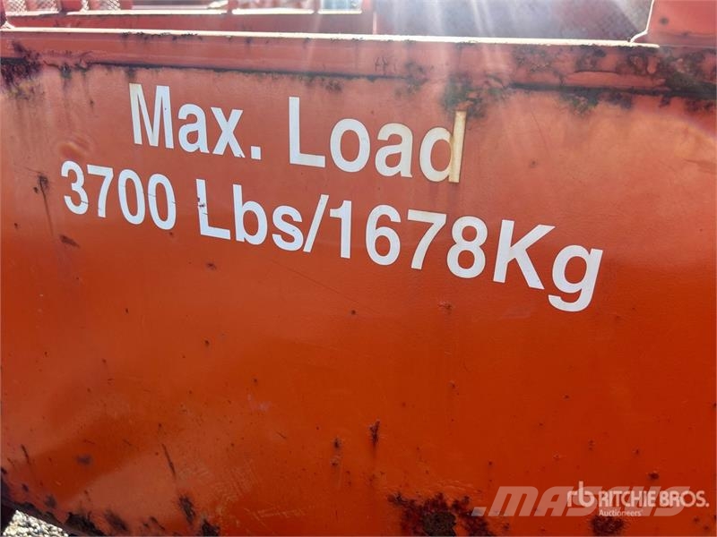 Miska 8 ft S/A Utility Trailer Інші причепи