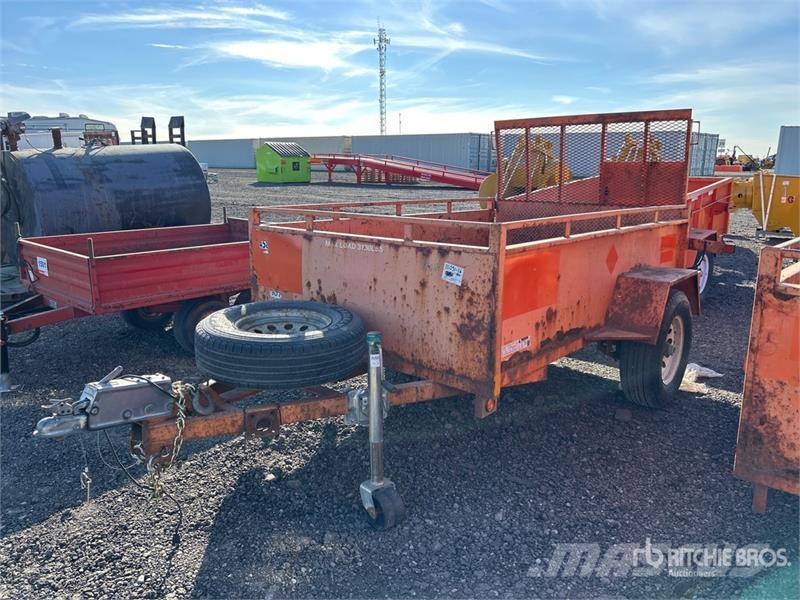  Miska CA58U 8 ft S/A Utility Trailer مقطورات أخرى