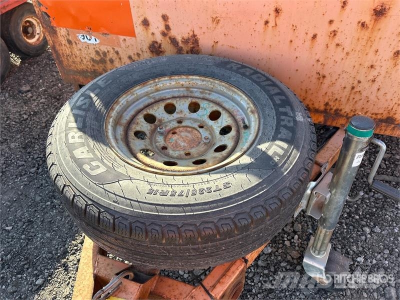  Miska CA58U 8 ft S/A Utility Trailer مقطورات أخرى