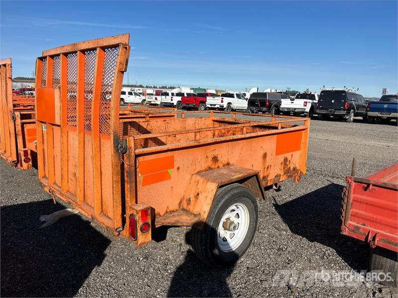  Miska CA58U 8 ft S/A Utility Trailer مقطورات أخرى