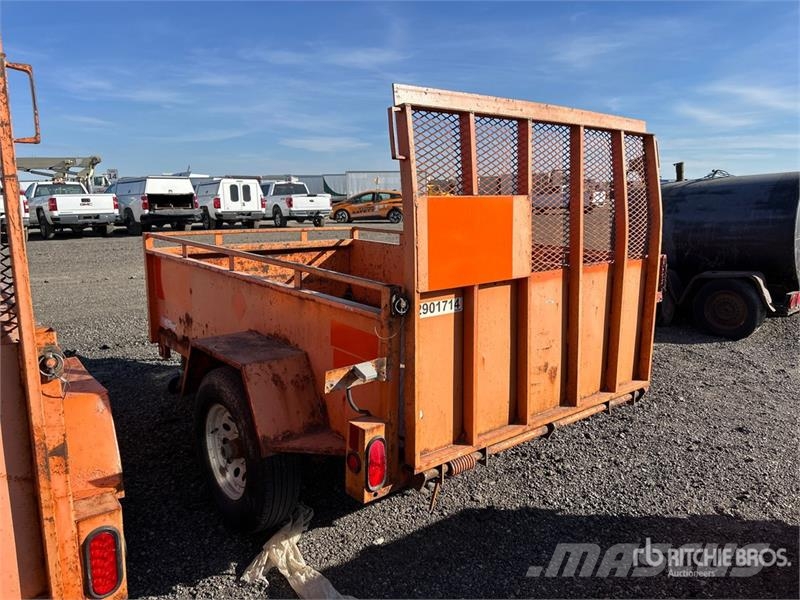  Miska CA58U 8 ft S/A Utility Trailer مقطورات أخرى