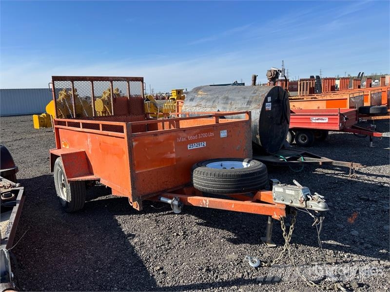  Miska CA58U 8 ft S/A Utility Trailer مقطورات أخرى