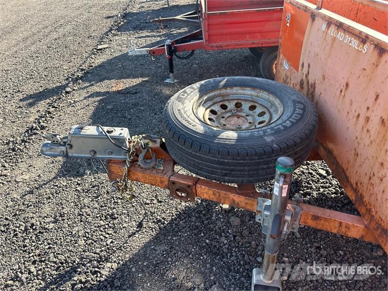  Miska CA58U 8 ft S/A Utility Trailer مقطورات أخرى