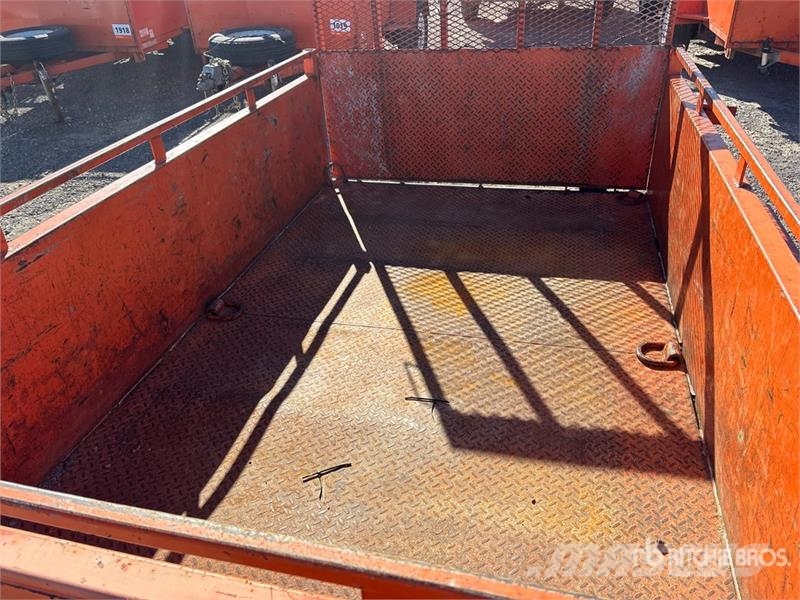Miska CA58U 8 ft S/A Utility Trailer Muud haagised