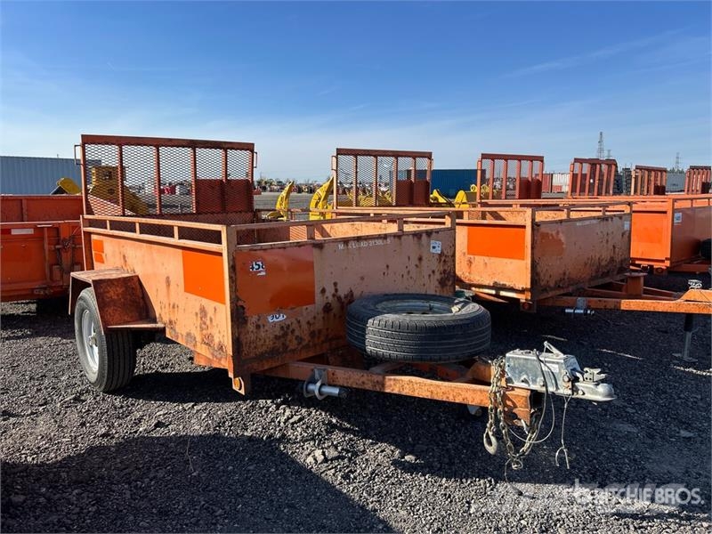  Miska CA58U 8 ft S/A Utility Trailer مقطورات أخرى