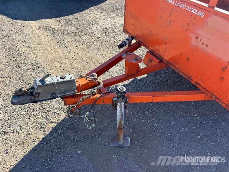 Miska CA58U 8 ft S/A Utility Trailer Muud haagised