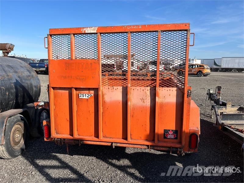  Miska CA58U 8 ft S/A Utility Trailer مقطورات أخرى