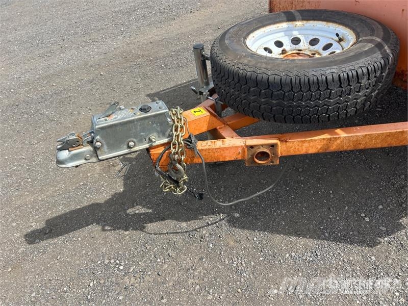 Miska Hercules 5200 8 ft S/A Utility Trailer Altri rimorchi