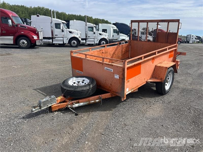 Miska Hercules 5200 8 ft S/A Utility Trailer Altri rimorchi