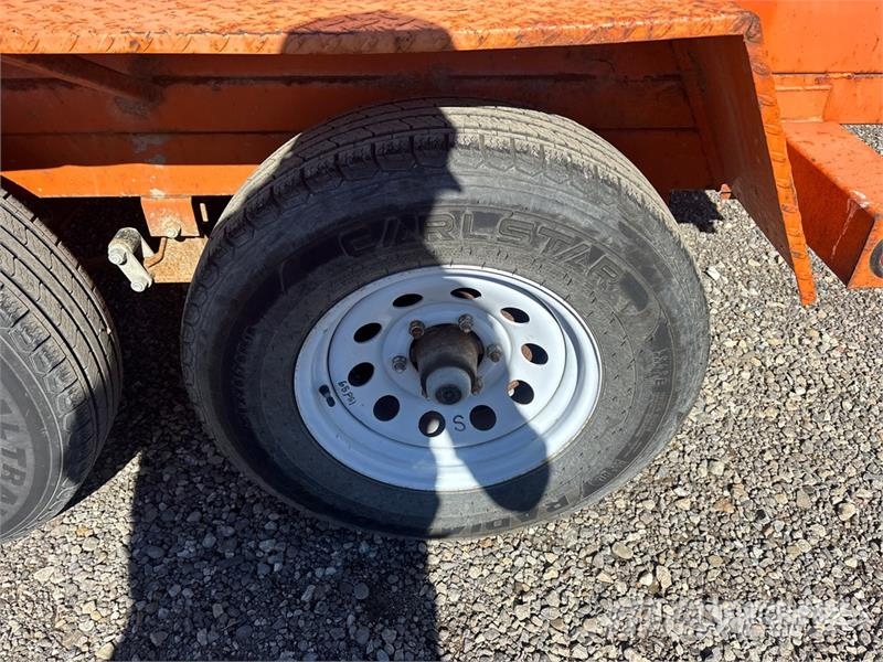 Miska MD 10 ft T/A Dump Utility Trailer Remorque benne