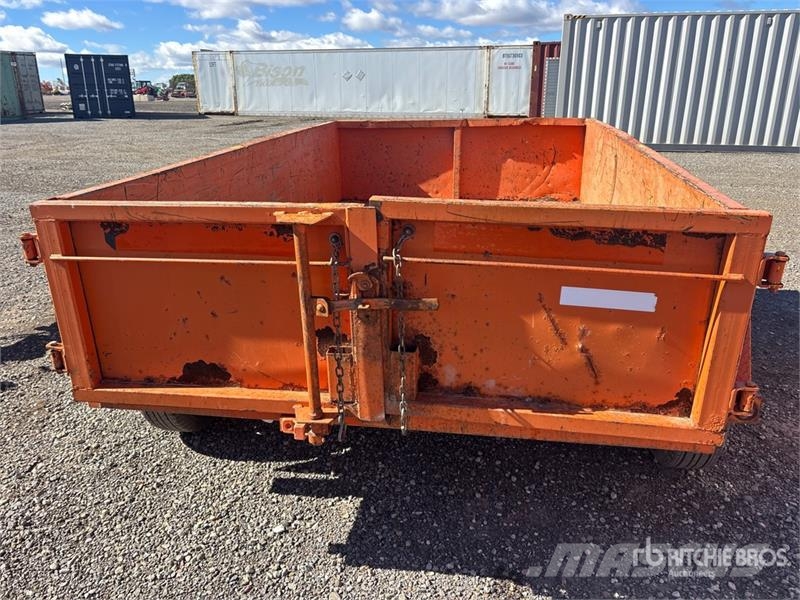 Miska MD 10 ft T/A Dump Utility Trailer Remorque benne