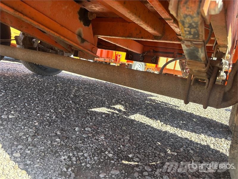 Miska MD 10 ft T/A Dump Utility Trailer Remorque benne