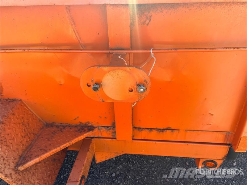 Miska MD 10 ft T/A Dump Utility Trailer Remorque benne