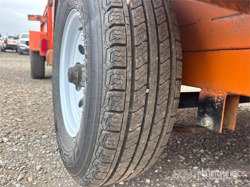 Miska MD 58 8 ft 6 in S/A Dump Utility Trailer Rimorchi ribaltabili