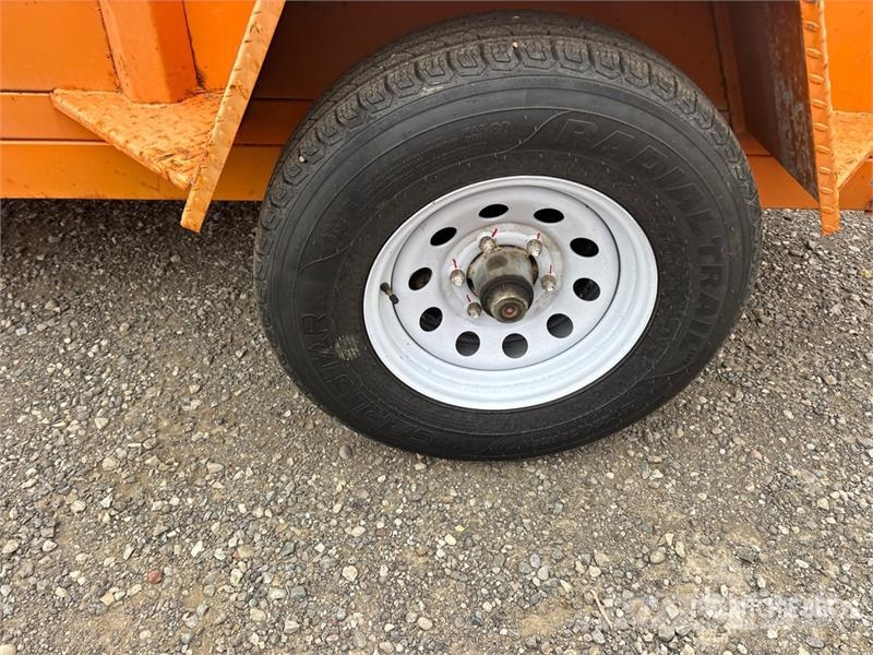 Miska MD 58 8 ft 6 in S/A Dump Utility Trailer Rimorchi ribaltabili