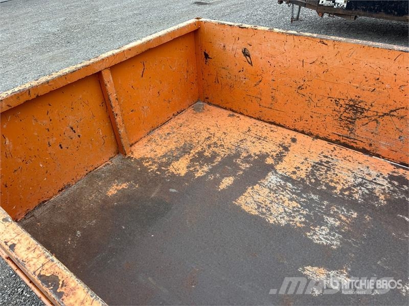 Miska MD 58 8 ft 6 in S/A Dump Utility Trailer Rimorchi ribaltabili