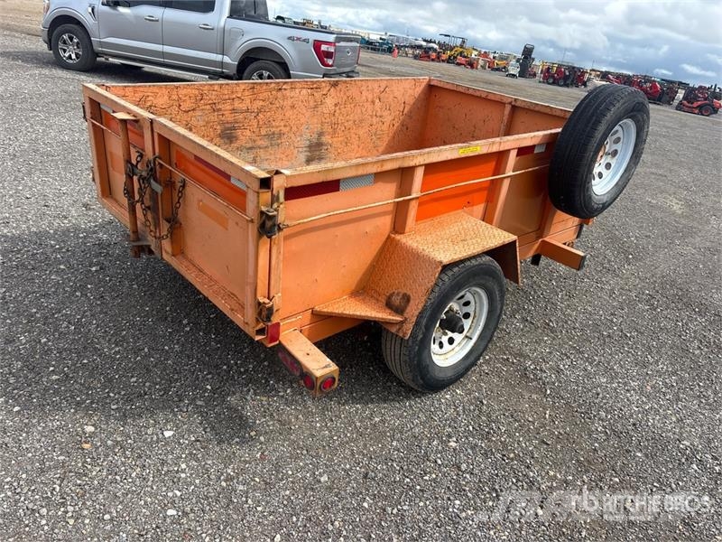 Miska MD 58 8 ft 6 in S/A Dump Utility Trailer Bañera