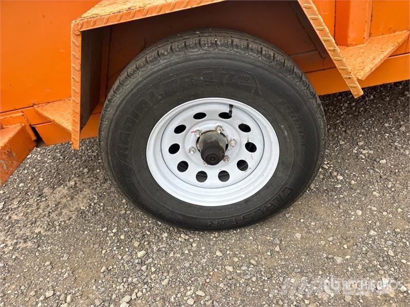 Miska MD 58 8 ft 6 in S/A Dump Utility Trailer Rimorchi ribaltabili
