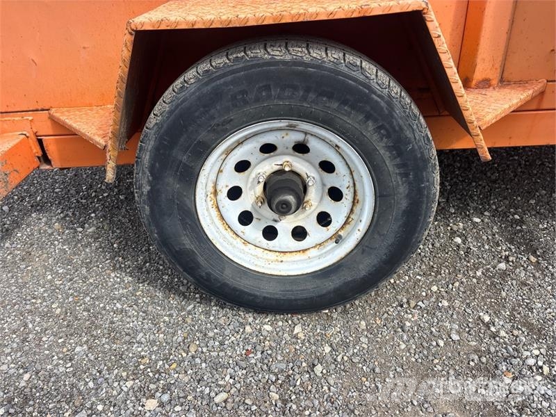 Miska MD 58 8 ft 6 in S/A Dump Utility Trailer Bañera