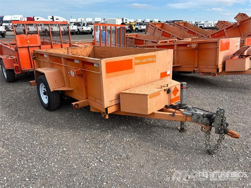 Miska MD 58 8 ft 6 in S/A Dump Utility Trailer Kiperi prikolice