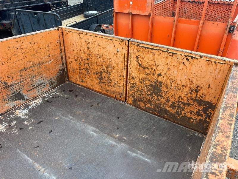 Miska MD 58 8 ft 6 in S/A Dump Utility Trailer Rimorchi ribaltabili