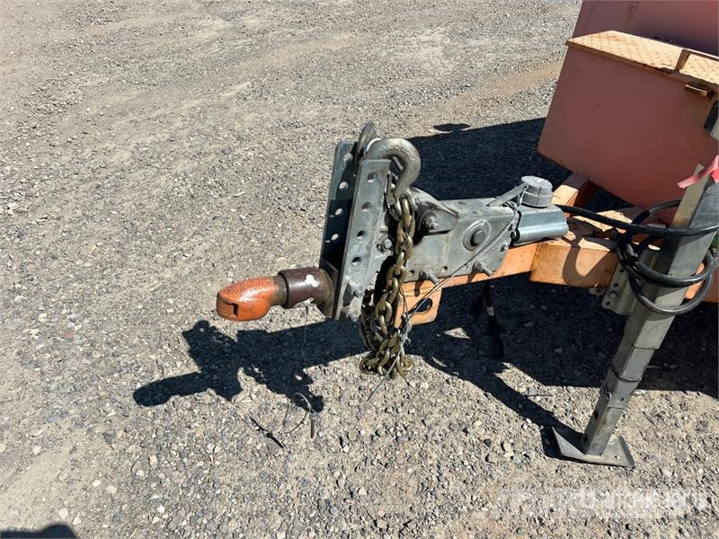 Miska MD 58 8 ft S/A Dump Utility Trailer Bañera