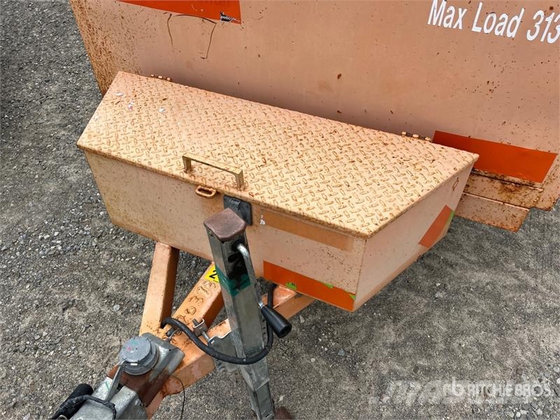 Miska MD 58 8 ft S/A Dump Utility Trailer Bañera