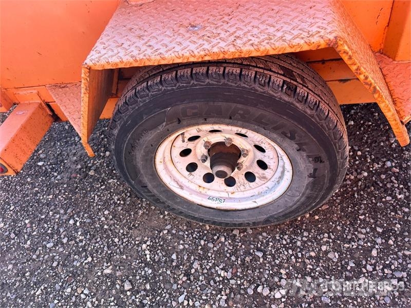  Miska MD 58 8 ft S/A Dump Utility Trailer Kipper