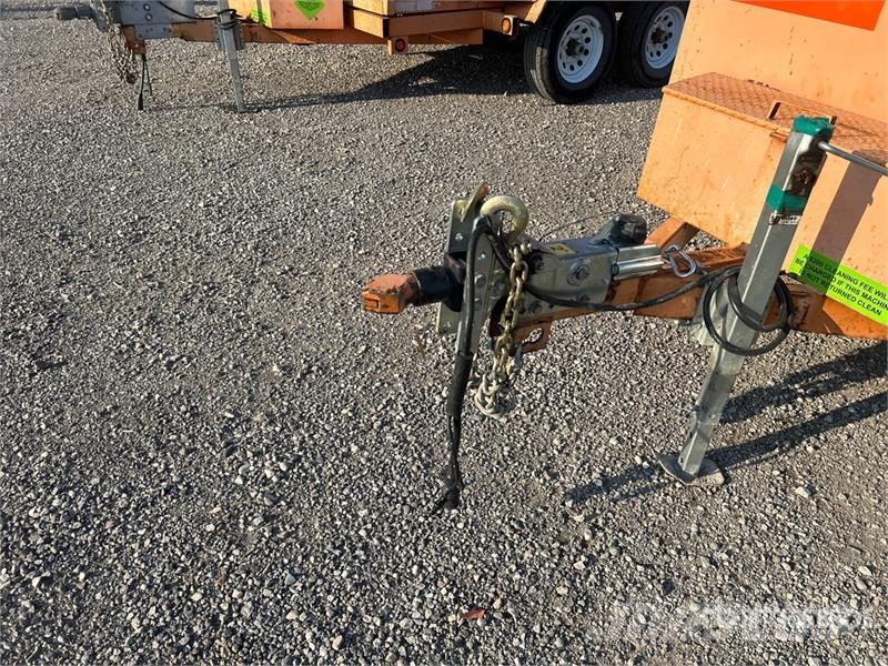 Miska MD 58 8 ft S/A Dump Utility Trailer Bañera