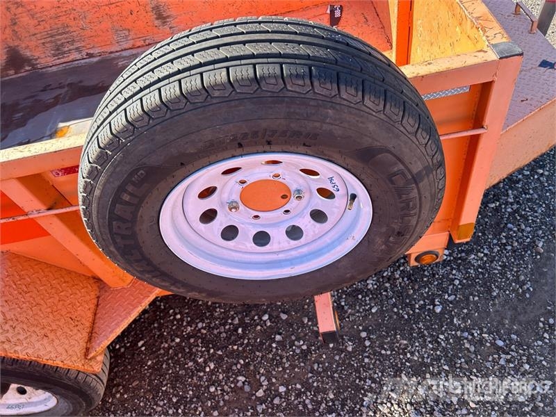  Miska MD 58 8 ft S/A Dump Utility Trailer Kipper