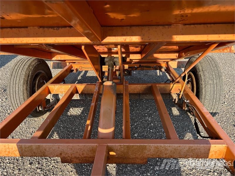 Miska MD 58 8 ft S/A Dump Utility Trailer Bañera